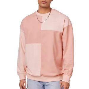 Sudaderas para Hombre al por Mayor, Personalizadas, Lisas, Cuello Redondo, 100% Algodón, Estilo Holgado, con Diseño de Logotipo Personalizado en Venta - Product Image 1