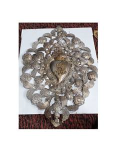 Or en forme de coeur sacré pour la décoration intérieure - Product Image 6