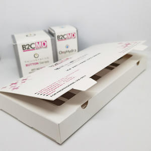 Custom <b>Printed</b> Recyclable Bristol Paper Shopping Bags for Skin Care & Cosmetic <b>Packaging</b> with Drawstring Handle OEM <b>Design</b> - Product Image 3