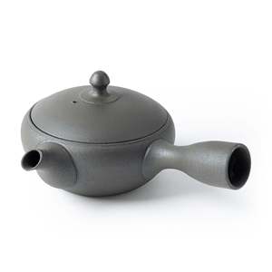 Tetera de Cerámica Original de 200cc con Asa y Tapa de la Fábrica de Té Yamashina - Product Image 1
