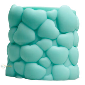 Corazón romántico, novedad, vela de cera de soja perfumada hecha a mano para Halloween, decoración del hogar, vacaciones, cumpleaños, Pascua, Navidad, bares - Product Image 4