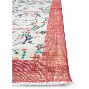 Tapis en laine noué à la main de grande taille, style vintage, Pae-3229, motif floral rouge-orange, pour la maison, le salon, le couloir, rectangulaire, pour adolescents - Product Image 4