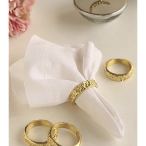 Modern Table Decorative Napkin Ring <b>Holder</b> Hotel Restaurant Table Decor Napkin <b>Holder</b> in Affordable Price <b>Hammered</b> Napkin Ring - Product Image 5