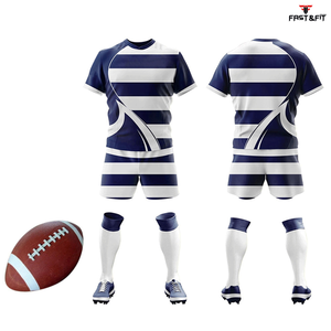 Nuevo precio al por mayor, ropa deportiva de Rugby, Kit de uniformes de Rugby, Kit de uniformes de Rugby con logotipo personalizado de secado rápido de alta calidad - Product Image 3