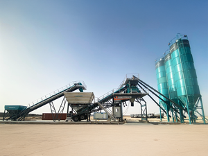 Mobile 100 100 M3/h Mobile Concrete Batching Plant 2 Years Warranty - Product Image 3
