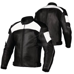 Chaqueta de Motocicleta de Cuero Genuino, Impermeable, Resistente al Viento, Ecológica, de Secado Rápido para Mayor Comodidad en Viajes Largos - Product Image 3