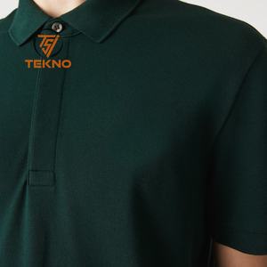 Polo pour hommes T Shirt Logo brodé Vente en gros Logo personnalisé Vêtements pour hommes Plus Size Polos amples Polo pour hommes de haute qualité - Product Image 4