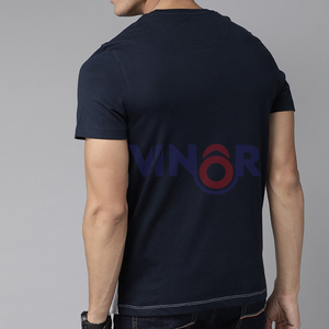 T-shirt à manches courtes de couleur personnalisée pour hommes 100% coton vêtements d'été en gros meilleure vente vêtements pour hommes T-shirts décontractés personnalisés pour hommes - Product Image 3