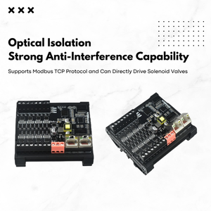 Modul I/O Jarak Jauh Modbus TCP 8/16/32 Saluran |   Pengambilan Data Input <span class=keywords><strong>Output</strong></span> Digital DIN Rail Mount - Product Image 5