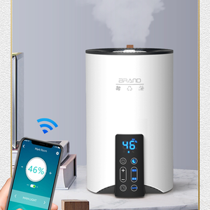 Diffuseur <span class=keywords><strong>d</strong></span>'arôme personnalisé <span class=keywords><strong>4L</strong></span> contrôle WIFI intelligent humidificateur ultrasonique à brume froide chaude humidificateur purificateur <span class=keywords><strong>d</strong></span>'<span class=keywords><strong>air</strong></span> pour la maison - Product Image 5