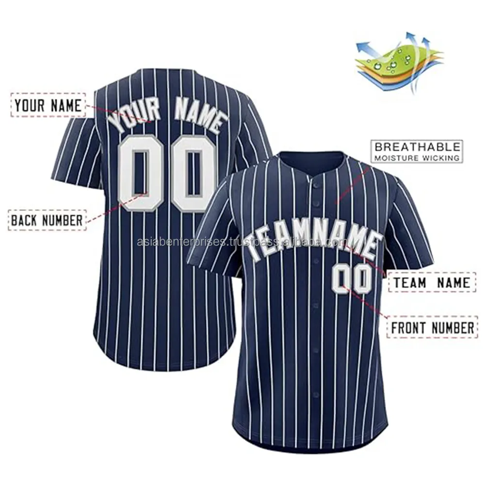 새로운 패션 사용자 정의 이름 팀 플레이어 로고 스포츠웨어 다채로운 여름 캐주얼 재미 하라주쿠 야구 셔츠 저지