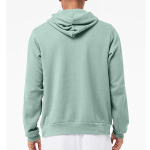 Bella + Canvas B3719 - Unisex Poly-Cotton Fleece Pullover Hoodie Color sólido BELLA + LONA UNISEX SPONGE FLEECE Winter HOODIE - Product Image 5