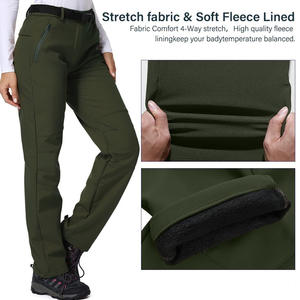 Pantalones de esquí para mujer con ajuste personalizado Fabricación OEM Logotipo de carcasa impermeable Marca y capa interna aislada - Product Image 5