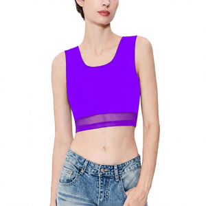 เสื้อชั้นในกีฬาสำหรับผู้หญิงไซส์ใหญ่ รุ่น ROLEIN Plus Size รองรับทรงได้ดี ผ้าลูกไม้ คอรูปตัวยู แห้งเร็ว ระบายอากาศได้ดี น้ำหนักเบา ผลิตจากผ้าสแปนเด็กซ์/โพลีเอสเตอร์ เหมาะสำหรับวิ่งออกกำลังกายกลางแจ้ง - Product Image 4