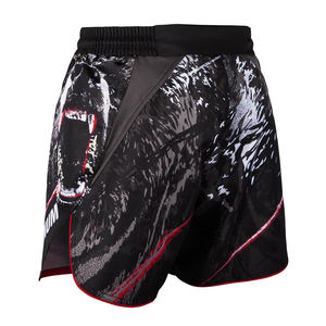 Design personnalisé imprimé Kick Boxing Muay Thai MMA Shorts avec technique de lavage par sublimation pour l'entraînement au combat Short OEM de boxe - Product Image 2