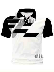 Polo 100 % coton personnalisé pour homme, collection été 2026 – Vêtement décontracté et de sport avec logo sur mesure - Product Image 3