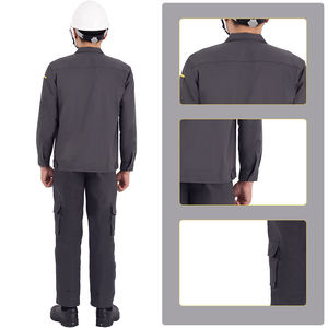 ชุดเครื่องแบบชุดเสื้อผ้าอุตสาหกรรมสำหรับคนงานในโรงงานราคาไม่แพง - Product Image 3