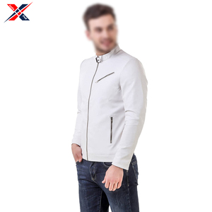 Blouson aviateur en toile personnalisé de style urbain sans personnalisation Faites votre propre en couleur unie - Product Image 2