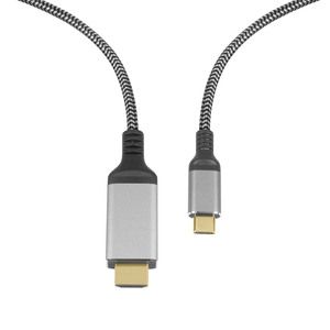 โรงงานขายส่งสนับสนุน4พันอัลตร้า HD ส่งวิดีโออลูมิเนียมถักเปียชาย-ชาย USB ประเภท C ไปยังสาย - Product Image 4