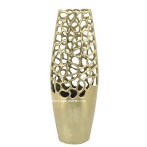 Superior Quality Modern Aluminium Casted Coral Design <b>Floor</b> <b>Vase</b> Stylish Metal Flower <b>Vase</b> for Home Dining Top Decor Supply - Product Image 1