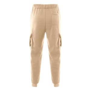 Pantalones de chándal para hombre con logotipo personalizado, pantalones de chándal de algodón en blanco, pantalones cargo con cordón para gimnasio para hombre - Product Image 6
