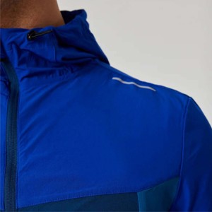 Veste coupe-vent légère pour homme-Respirante et imperméable avec capuche pour les activités de plein air et les vêtements décontractés - Product Image 6