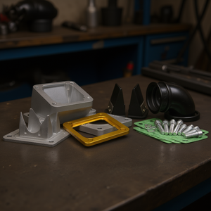 Pack complet de 8 soupapes à clapets (type Rd350) pour train de soupapes de moto - Product Image 3