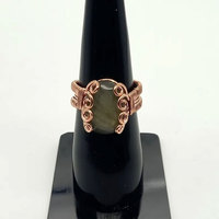 Luxe fait à la main Labradorite pierre précieuse anneau métal laiton 10To12MM concepteur à la mode bijoux en pierre naturelle pour cadeau d'anniversaire et elle