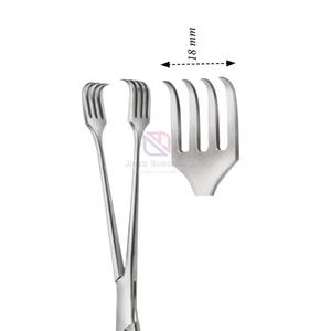 Tenaculum utérin JIMED, best-seller 2026 |   Acier inoxydable, manuel, puissance |   Outil chirurgical médical |   JI-3113 - Product Image 4