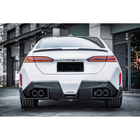 Pour BMW G60 520i 530i 540i 550e G90 M5 Aileron de coffre arrière style MP PRO en fibre de carbone préimprégnée