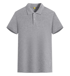 Camiseta de punto con bordado de piqué en blanco liso de color sólido con logotipo de impresión digital personalizado para hombre al por mayor - Product Image 5