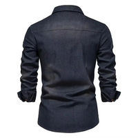 Özelleştirilebilir erkek Casual Streetwear Denim ceket setleri kış için şık rahat dayanıklı giyim