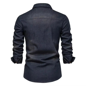 Ropa de calle informal personalizable para hombre, conjuntos de chaqueta vaquera, ropa de abrigo duradera cómoda y elegante para invierno - Product Image 6