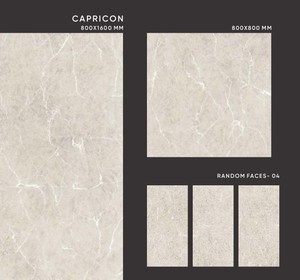 800x1600mm Polished Porcelain Glazed Vitrified Slab Tiles with Carving Effect and Matt Surface for Bedroom Interior Walls - Product Image 4