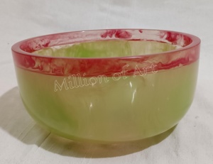 Globe d'eau en résine artisanale de haute qualité Design d'art moderne Couleur et taille personnalisables pour la décoration intérieure et les cadeaux - Product Image 1