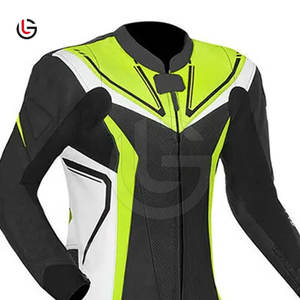 Ensemble de vêtements de sport de course automobile en cuir de vachette véritable de marque personnalisée OEM pour hommes femmes une deux pièces respirant - Product Image 6