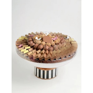 Fait de dates en métal et autres bonbons bol de service nouveau bol de service au chocolat concepteur pour la décoration du Ramadan - Product Image 2