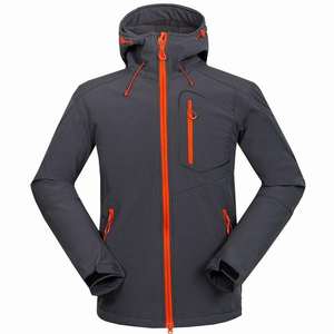Venta al por mayor precio de fábrica personalizado de alta calidad resistente al agua de secado rápido de los hombres al aire libre chaqueta impermeable Softshell con logotipo 2023 - Product Image 6