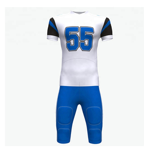 Meilleurs uniformes de football américain 2024, design de haute qualité, polyester respirant, séchage rapide, vêtements d'équipe personnalisables, vente chaude - Product Image 4