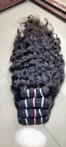 Meilleurs paquets de trame de cheveux Remy de haute qualité Extensions lâches de vague profonde Jerry Hair de l'Inde Meilleur fournisseur d'extensions - Product Image 5