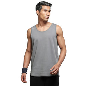 Men's High Quality Custom Polyester Gym Stringer <b>Vest</b> Breathable Fitness Tank Top for Workout and <b>Bodybuilding</b> - Product Image 2