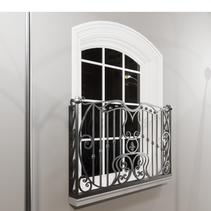 Elegantes y Modernos Diseños de Balcón de Hierro Forjado para Edificios Residenciales y Villas que Ofrecen Seguridad y Resistencia Estructural - Product Image 2