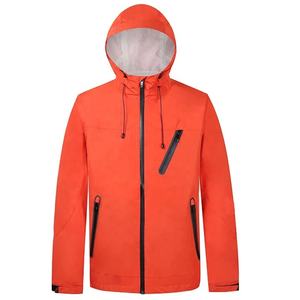 การออกแบบใหม่ฤดูหนาวแจ็คเก็ตขนาดบวกปักเป้าพร้อมกระเป๋าโลโก้ที่กําหนดเองผู้ชายWindproofกันน้ําHooded Outerwear Full Zipแจ็คเก็ต - Product Image 6