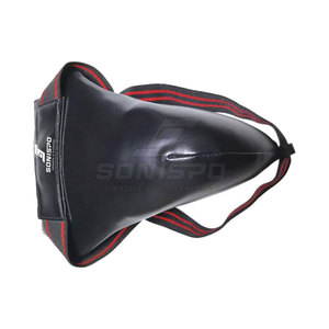 SONISPO SPORTS & FITNESS ชุดป้องกันอวัยวะเพศชายสำหรับชกมวย รุ่น SSF-2310 สีดำขอบแดง - Product Image 3