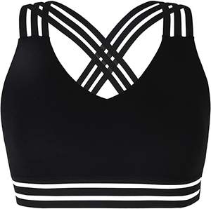 Sujetador Deportivo de Yoga para Mujer de Alta Calidad al por Mayor, con Tela Transpirable Ecológica, Soporte Medio, Tallas y Colores Personalizables - Product Image 1