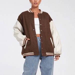 แจ็คเก็ตวาร์ซิตี้สตรีทแวร์ดีไซน์ทันสมัย แจ็คเก็ตวาร์ซิตี้แฟชั่นล่าสุดสำหรับผู้หญิง ขายออนไลน์ - Product Image 3