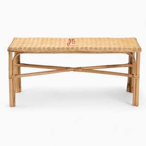 Banc en rotin en osier fait à la main pour la décoration de la maison avec un design minimaliste fabriqué au Vietnam en gros - Product Image 1