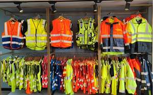 Chaleco de Seguridad Reflectante de Alta Visibilidad 100% Poliéster, Ropa de Trabajo Protectora con Múltiples Bolsillos - Product Image 6