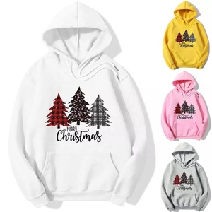 Sudadera con capucha de algodón para mujer, prenda con estampado de logotipo personalizado, suave, antiretráctil, informal, manga a la moda, nuevo diseño de otoño - Product Image 1