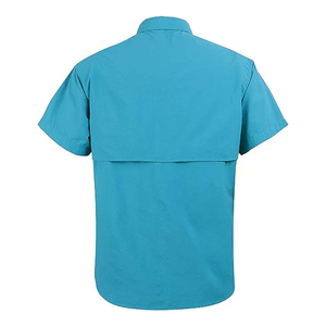 Camisas de Pesca de Manga Larga con Botones y Logotipo Personalizado, Ropa de Pesca de Secado Rápido, Camisa de Poliéster - Product Image 5